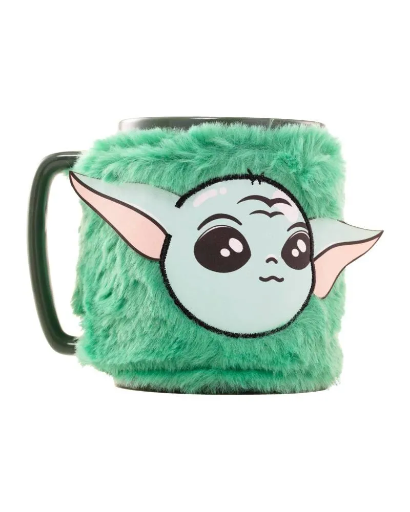 Čupava šolja Star Wars - The Grogu Fuzzy Mug 