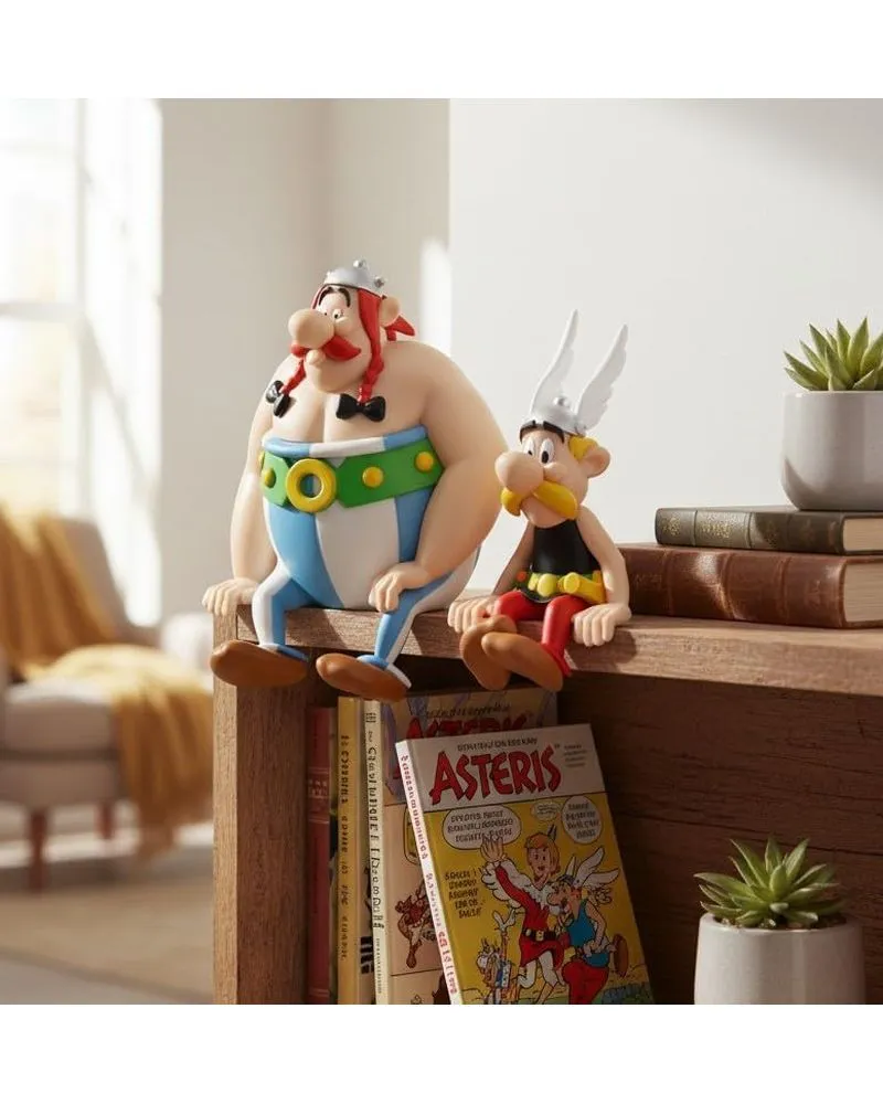 Statue Asterix - Asterix And Obelix (Sitting) - 2 Pack 