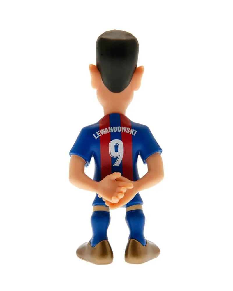 Statue Football Stars Minix - FC Barcelona - Robert Lewandowski 