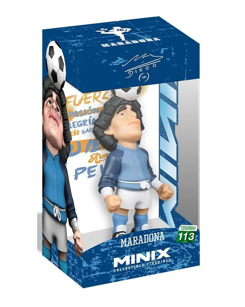 Statue Football Stars Minix - Maradona- Life Is Life Warm Up 