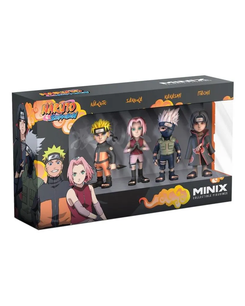 Statue Minix - Naruto Shippuden - 4 pack 