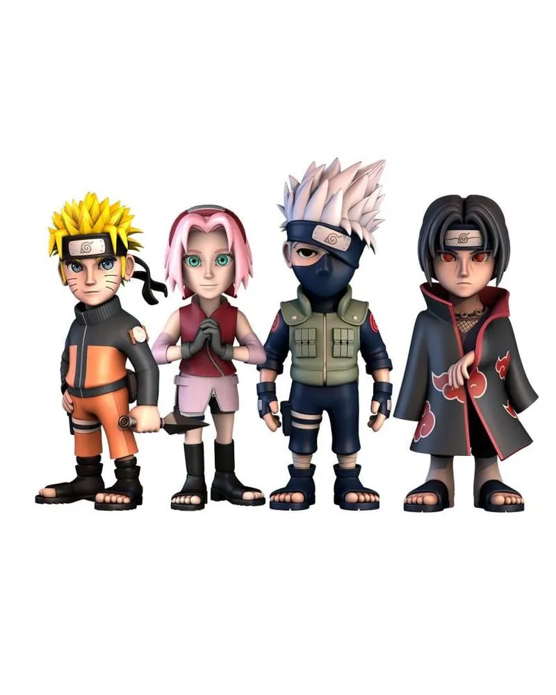 Statue Minix - Naruto Shippuden - 4 pack 