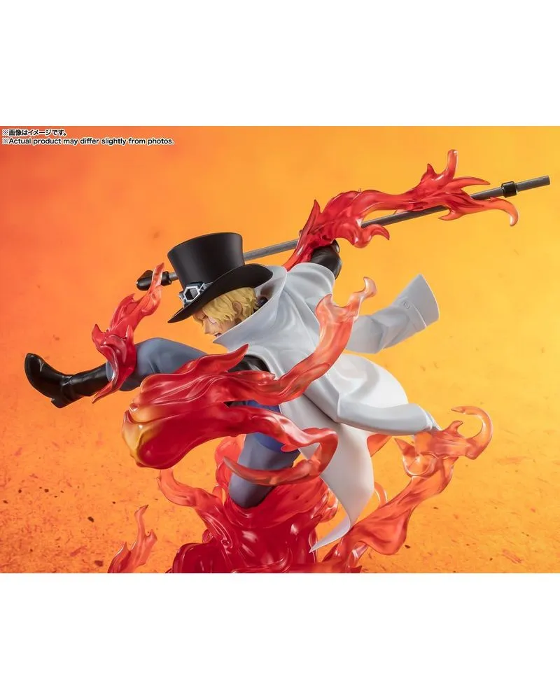 Statue One Piece - ZERO Extra Battle - Sabo Fire Fist Rook Check 