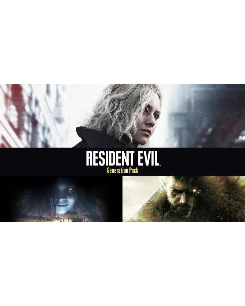Switch 2 Resident Evil Generation Pack (RE7 Gold + RE8 Gold + RE9 Reqiuem) 