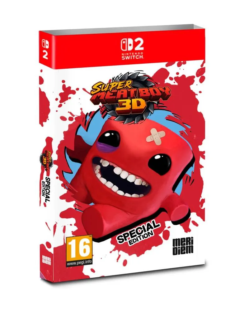 Switch 2 Super Meat Boy 3D - Special Edition 