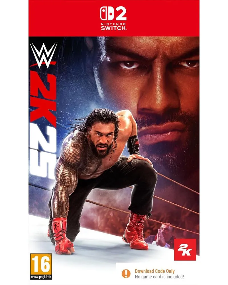 Switch 2 WWE 2K25 - Code In A Box 