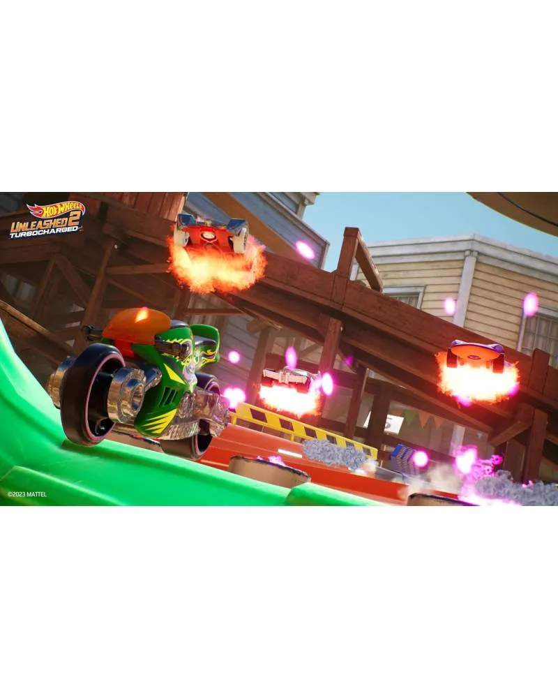 Switch Hot Wheels Unleashed 2 -Turbocharged Pure Fire Edition - Code in a Box 