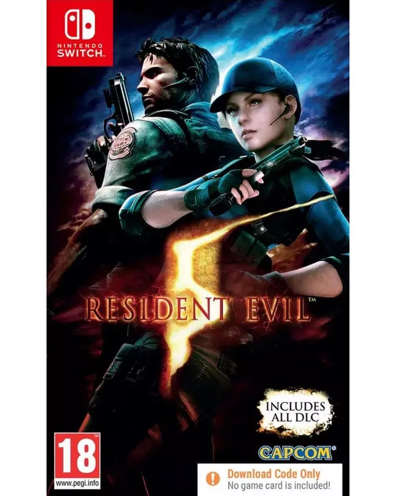 Switch Resident Evil 5 (Code In A Box) 