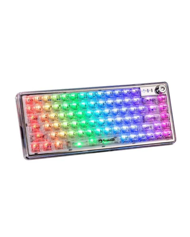 Tastatura Marvo KG979G - Transparent 