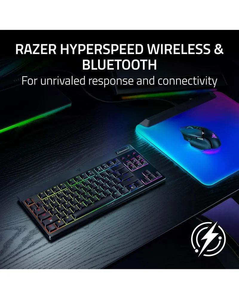 Tastatura Razer BlackWidow V4 Low-profile HyperSpeed - Wireless (Green Switch) 