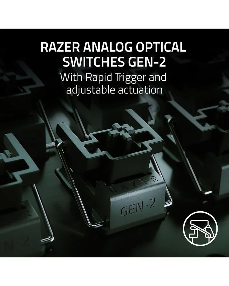 Tastatura Razer Huntsman V3 Pro 8KHz - Analog Optical Esports Keyboard - US Layout 