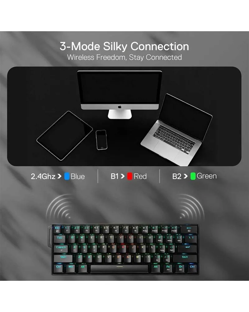 Tastatura Redragon Draconic Pro Plus K530 RGB 