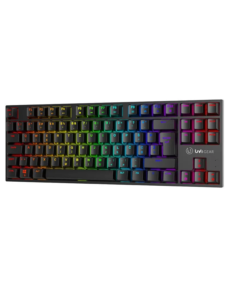 Tastatura UVI Greed Mini V2 TKL – RGB – MX Brown – SRB (YU) 