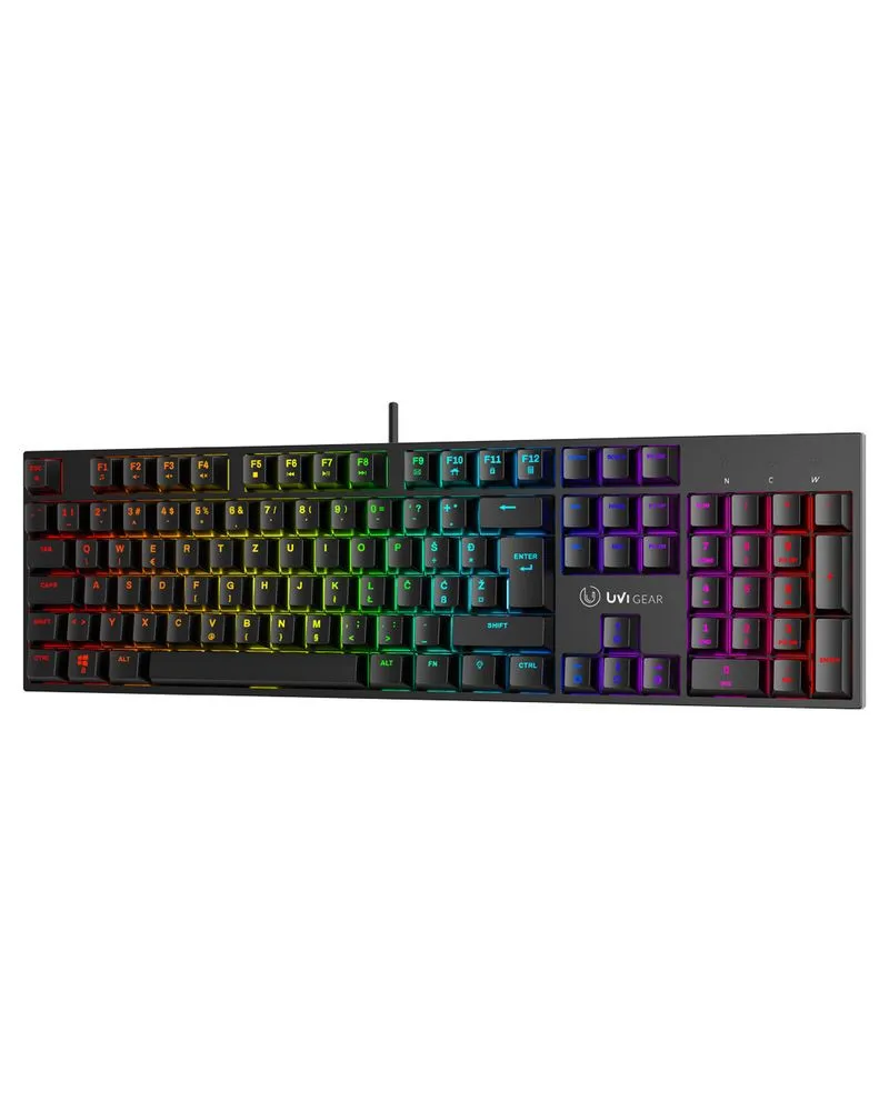 Tastatura UVI Greed V2 Full RGB – MX Brown – SRB (YU) 