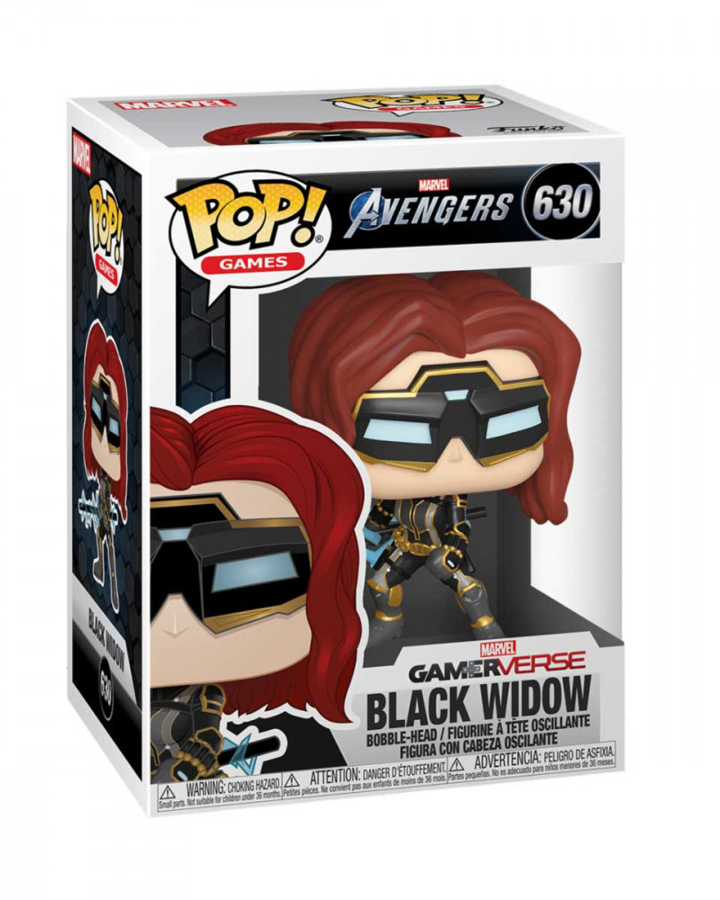 Bobble Figure Marvel Avengers Gamerverse POP! - Black Widow 