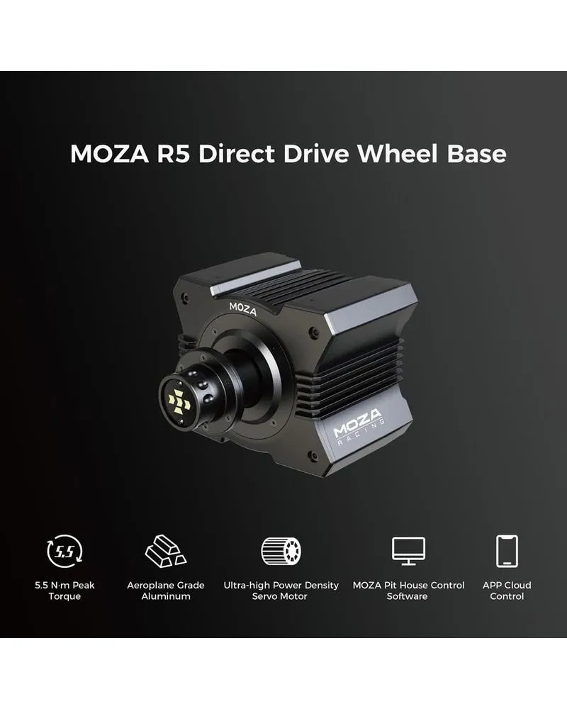 Volan MOZA R5 RS20 Racing Simulator Bundle 