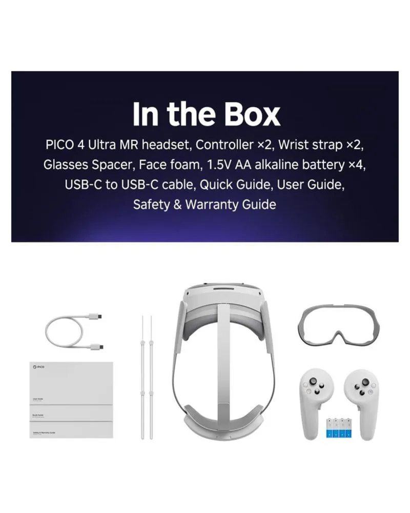 VR Pico 4 Ultra - Headset - 256GB 