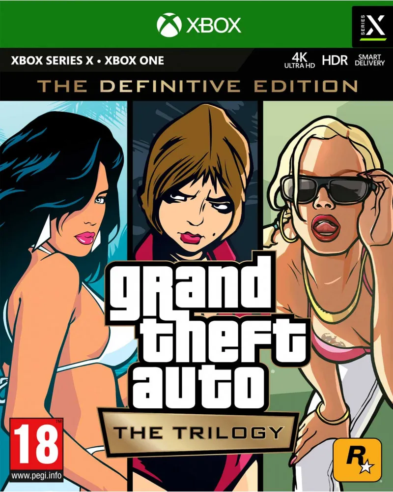 XBOX ONE Grand Theft Auto Trilogy - GTA Trilogy Definitive Edition 