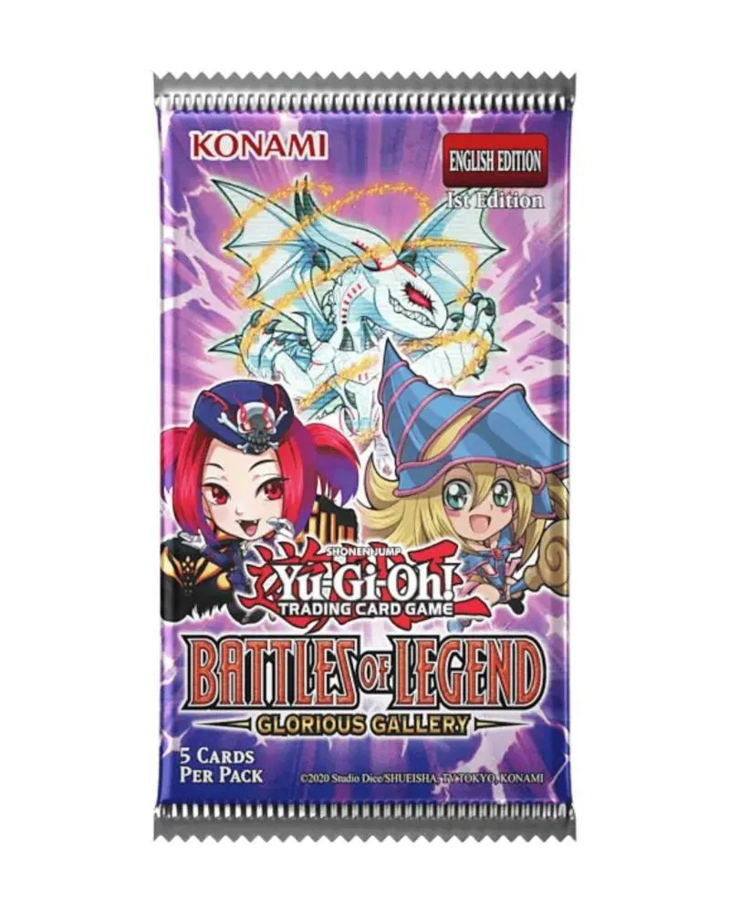 Društvena igra - Yu-Gi-Oh! - TCG Battle Of Legends - Glorious Gallery Booster Pack 
