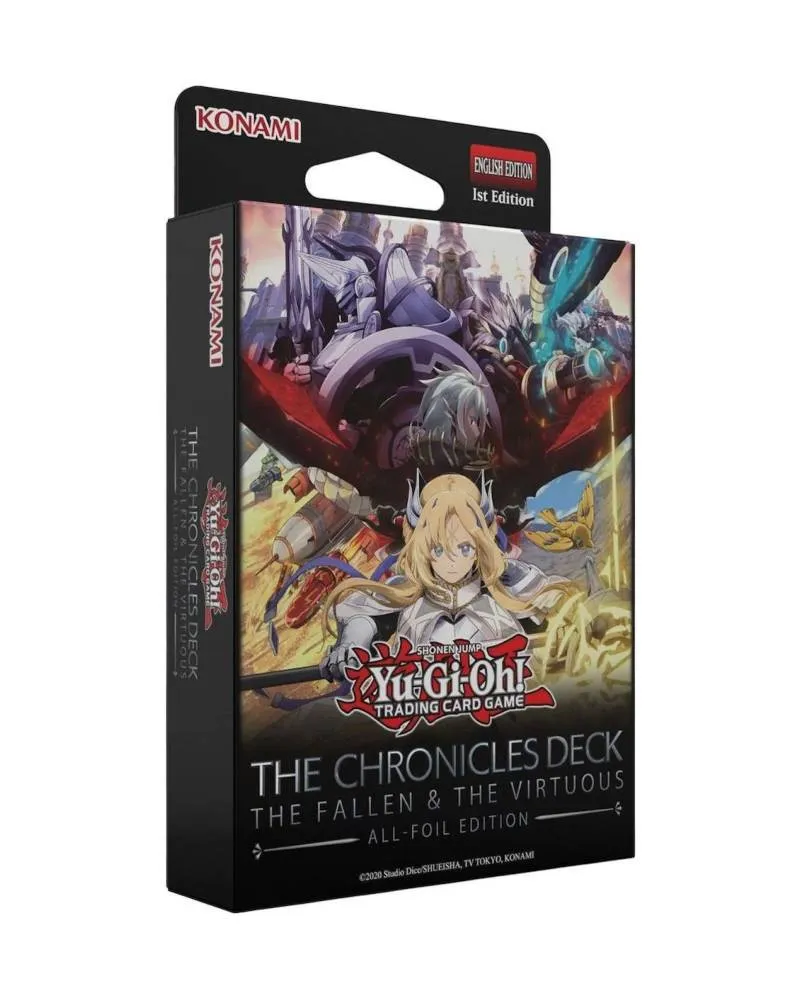 Društvena igra - Yu-Gi-Oh! - TCG The Chronicles Deck - The Fallen & The Virtuous (All-Foil Edition) 