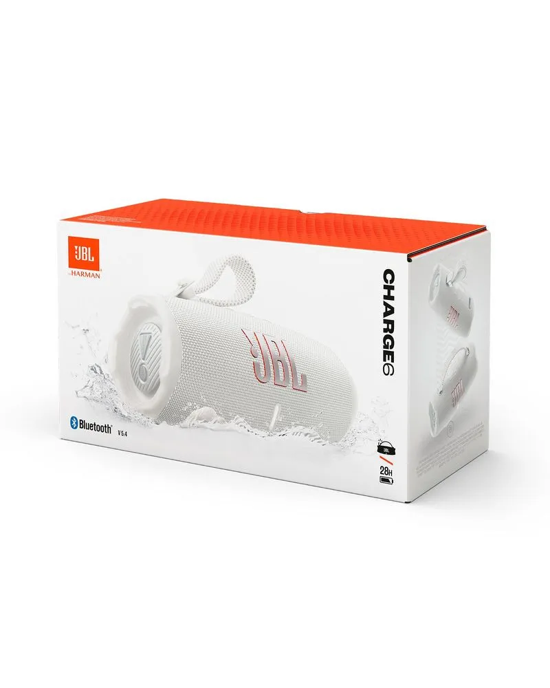 Zvučnik JBL CHARGE 6 - White Bluetooth 