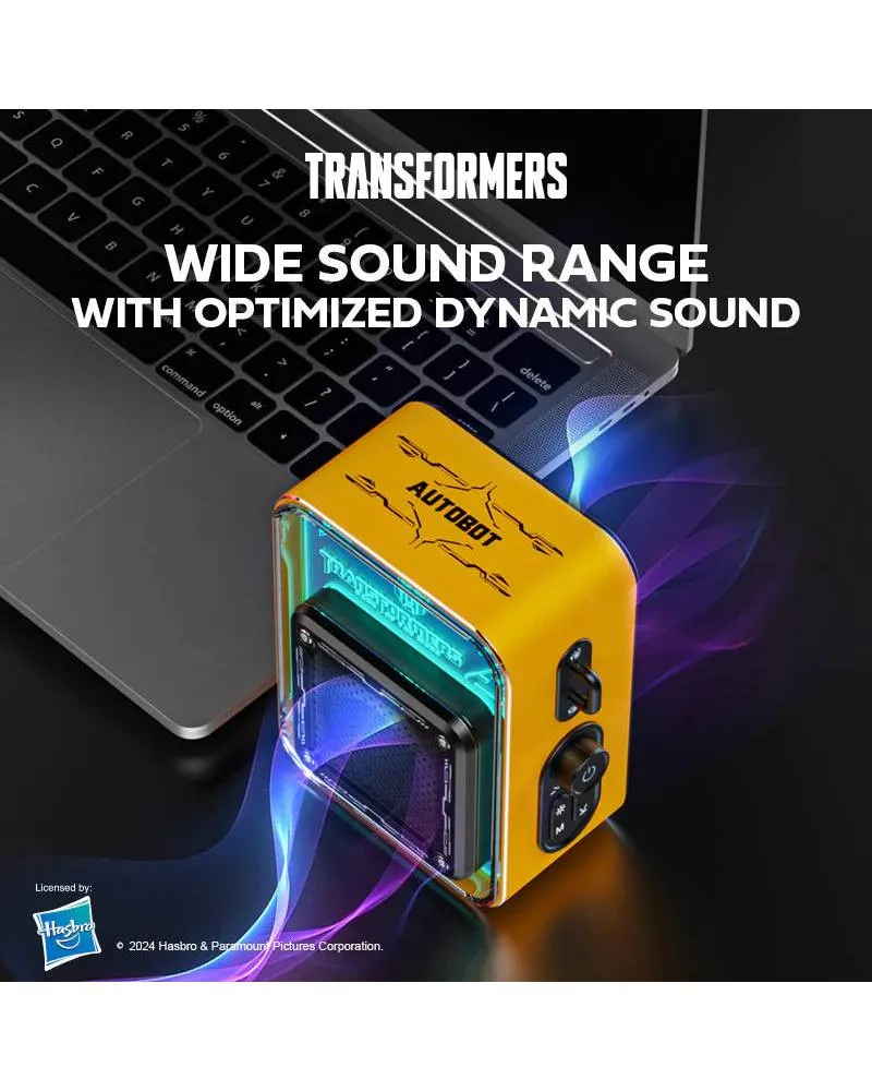 Zvučnik Transformers TF-Y02 Yellow 