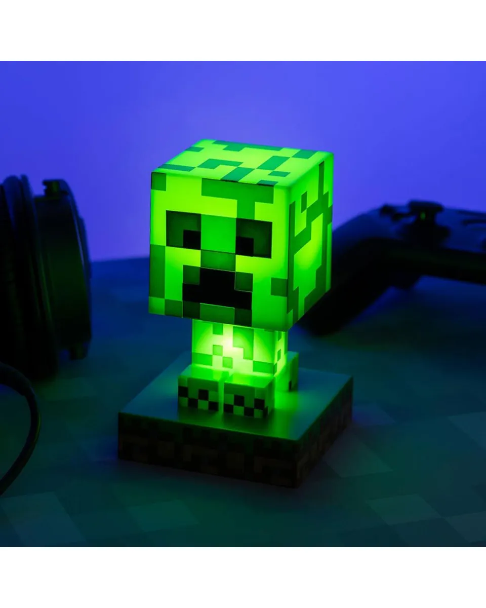 Lampa Paladone Minecraft - Creeper Icon Light 