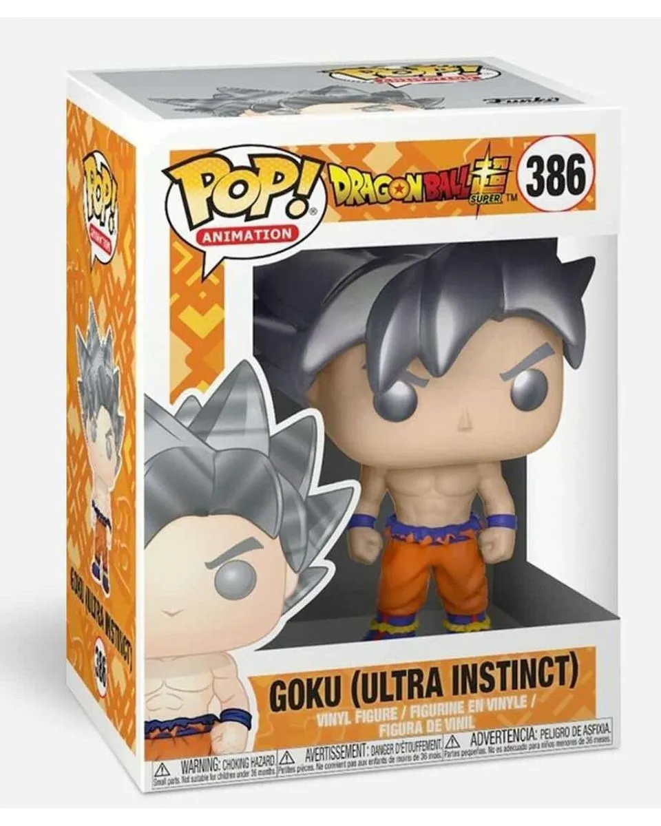Bobble Figure Anime - Dragon Ball Super! - Goku ( Ultra Instict ) - Silver 
