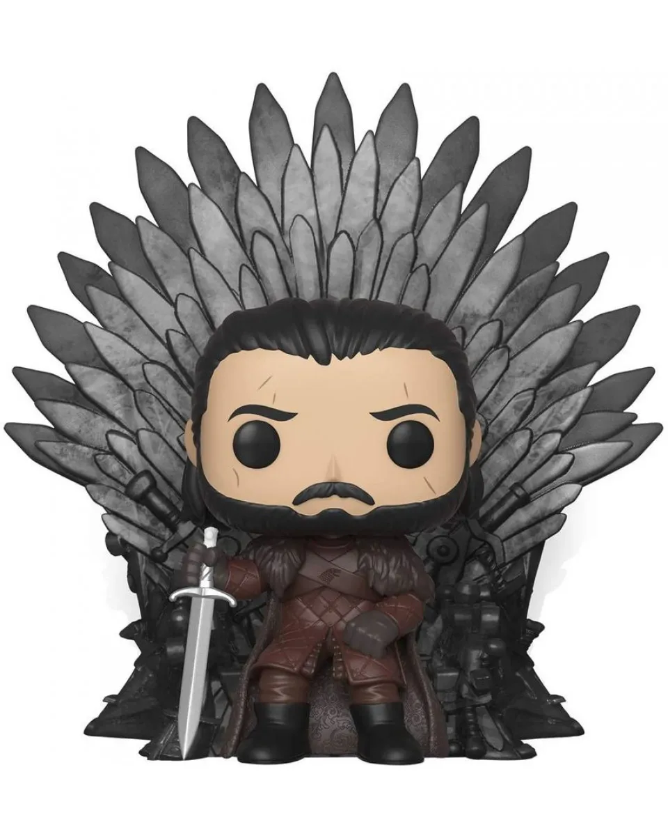 Bobble Figure POP! Game of Thrones -  Jon Snow Sitting on Throne 