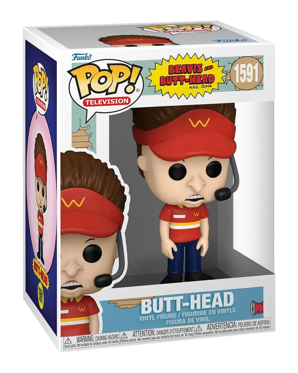 Bobble Figure Television - Beavis and Butthead POP! - Butthead 