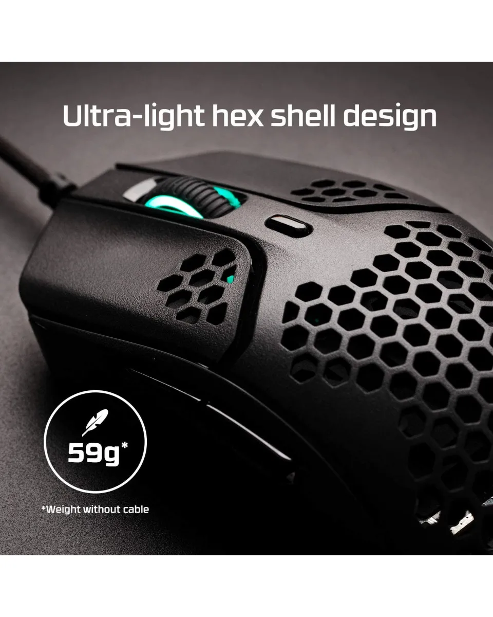 Miš HyperX Pulsefire Haste Ultra-Lightweight - White 