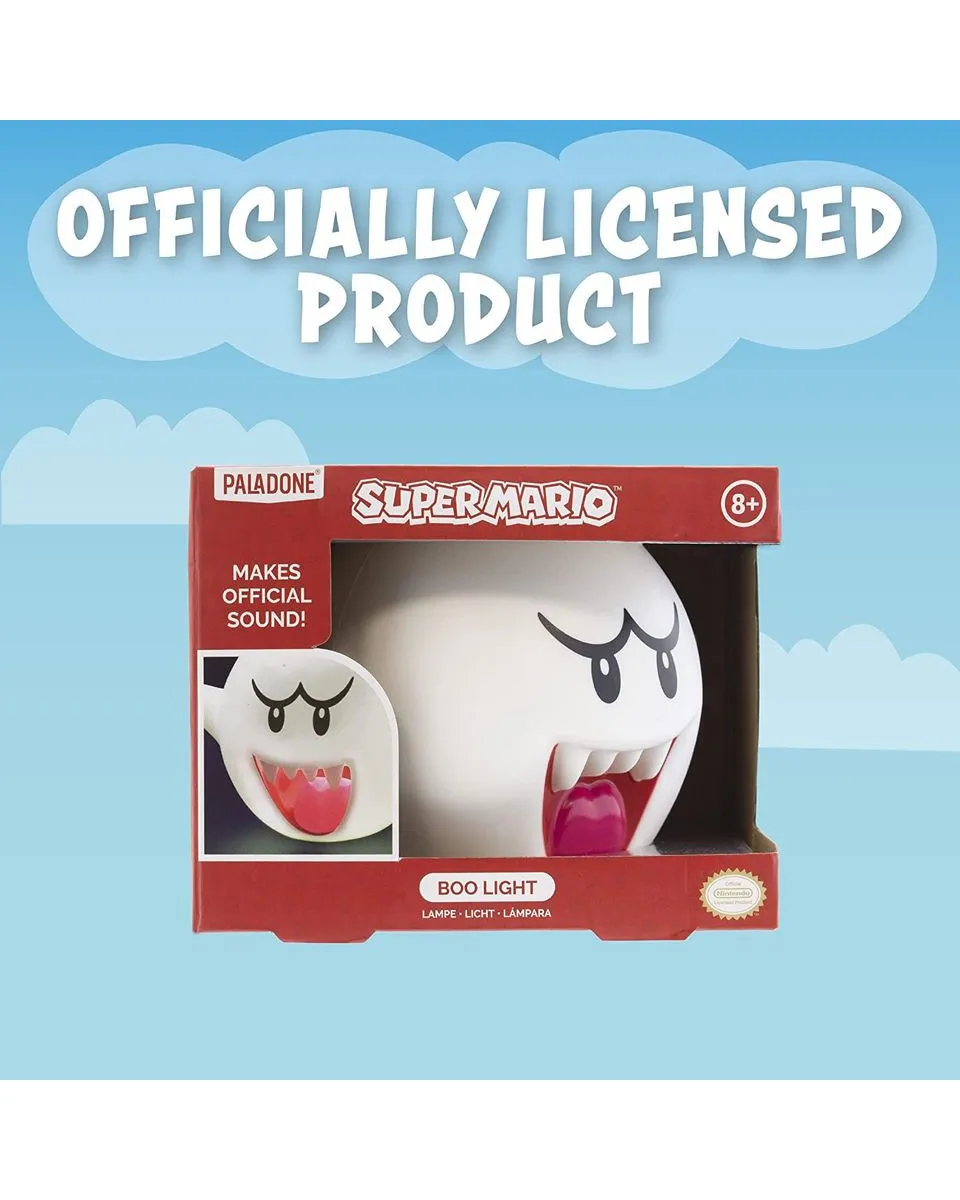 Lampa Paladone Super Mario - Boo Light With Sound 