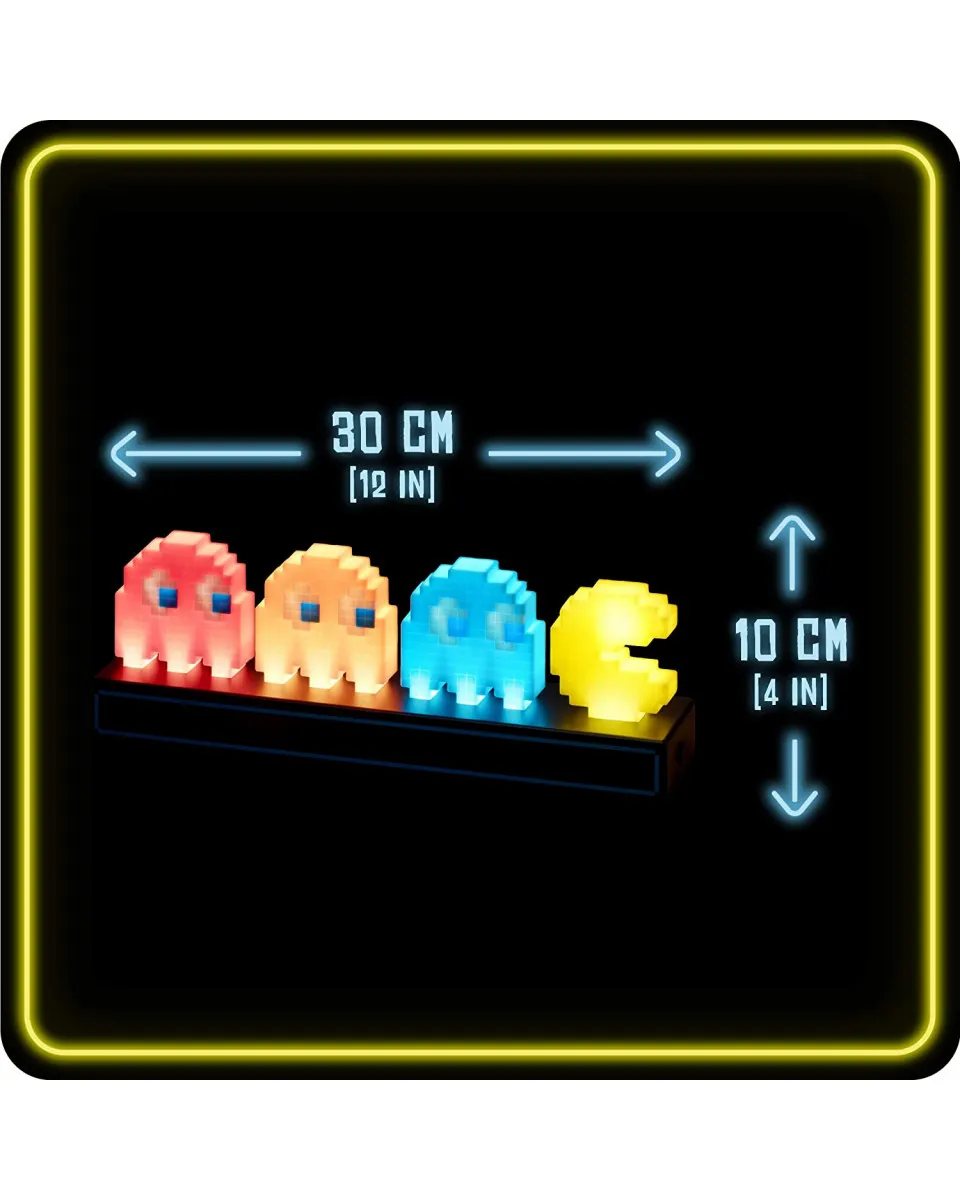 Lampa Paladone Icons - Pac Man and Ghosts Light 