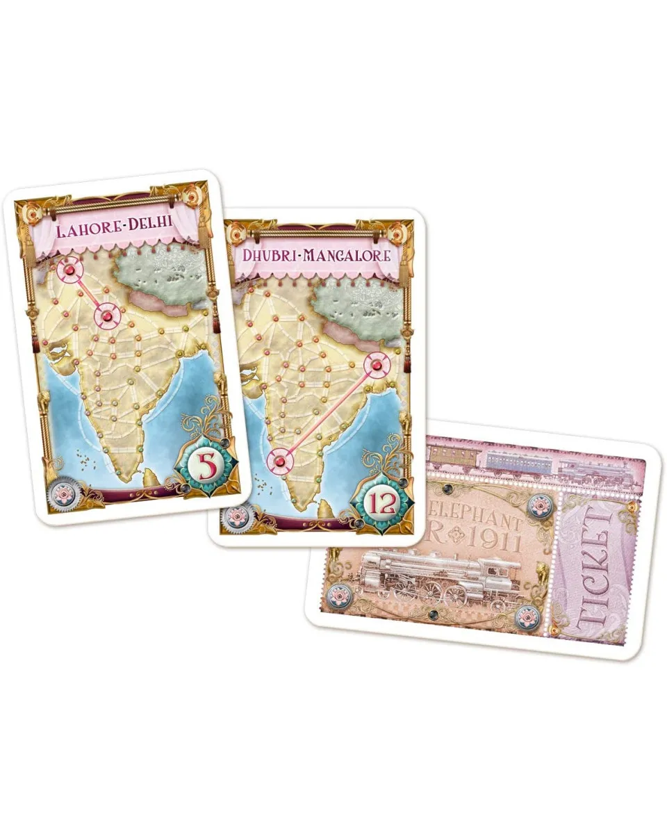 Društvena igra Ticket To Ride India & Switzerland (Eng) 