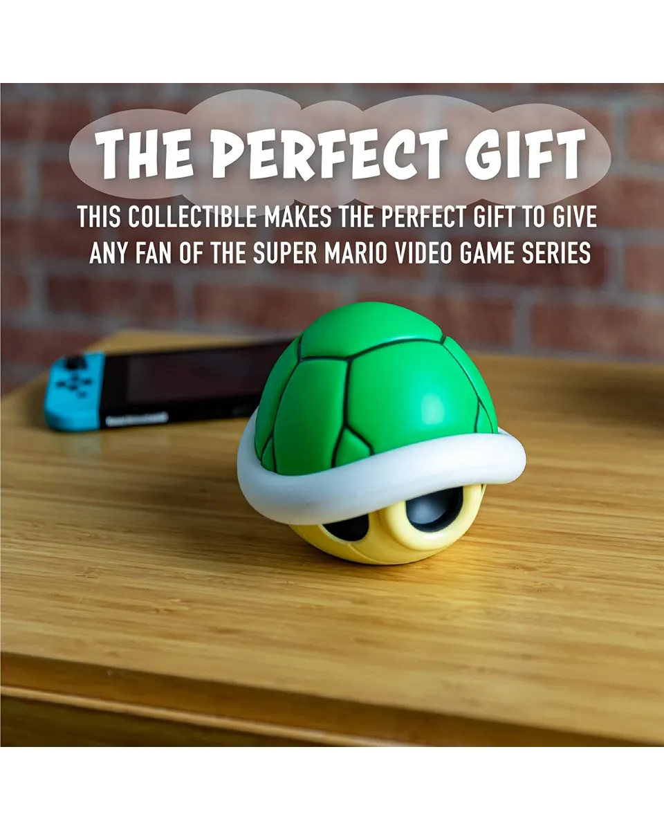 Lampa Paladone Super Mario - Green Shell - Light With Sound 