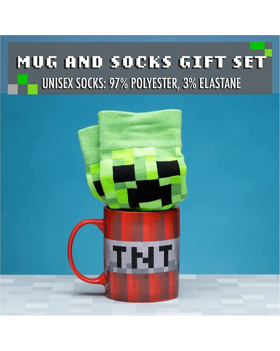 Set Paladone Mug And Socks - Minecraft 