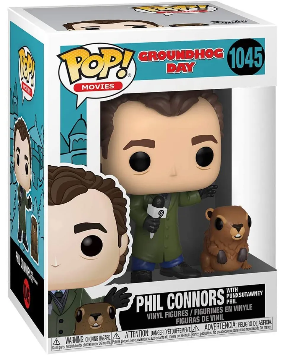 Bobble Figure Groundhog Day POP! - Phil Connors 