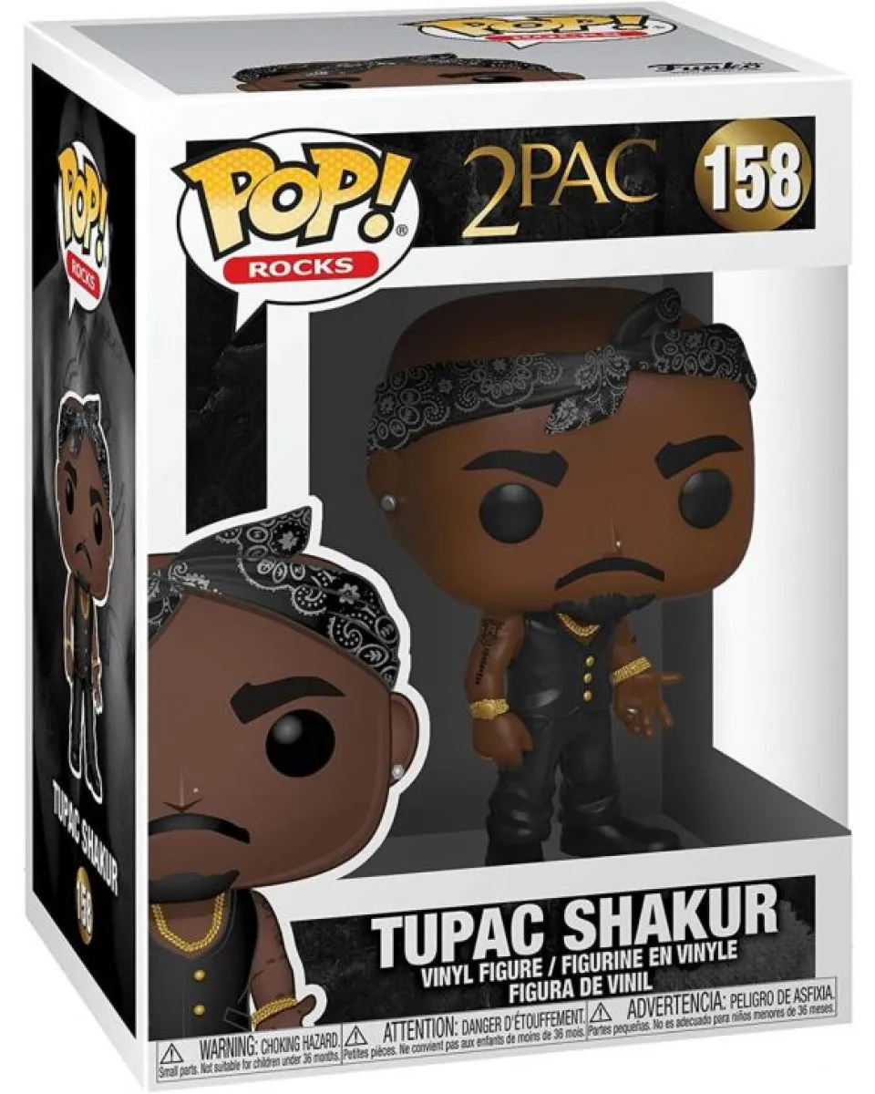 Bobble Figure Rocks - 2Pac POP! - Tupac 