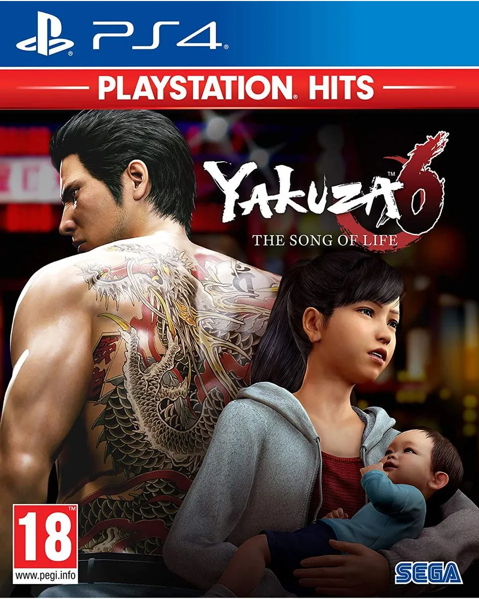 PS4 Yakuza 6 The Song Of Life 