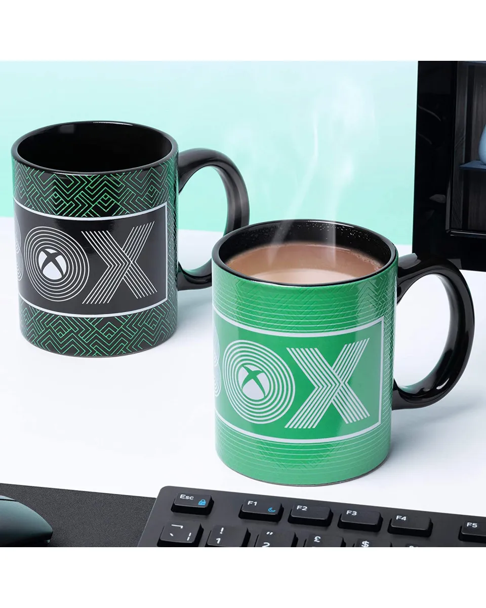 Šolja Paladone XBOX - Logo Heat Change Mug 
