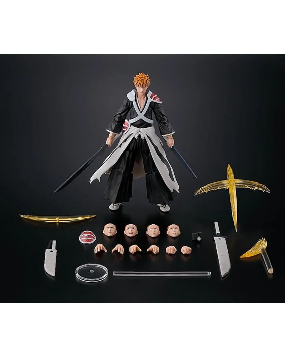 Action Figure Bleach - Thousand-Year Blood War - Ichigo Kurosaki Dual Zangetsu 