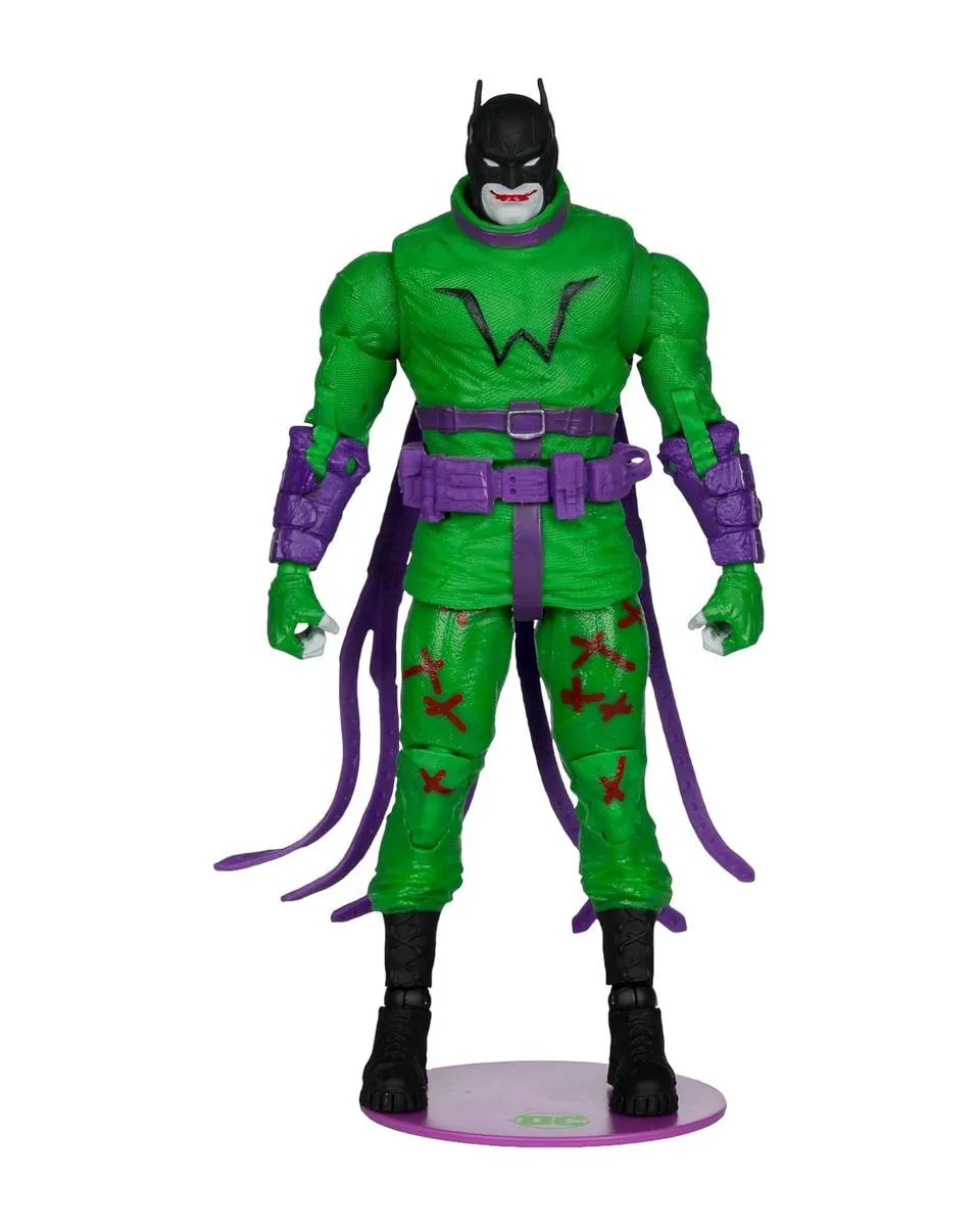 Action Figure DC Multiverse - Batman - Last Knight on Earth - Batman (Jokerized) Gold Label 