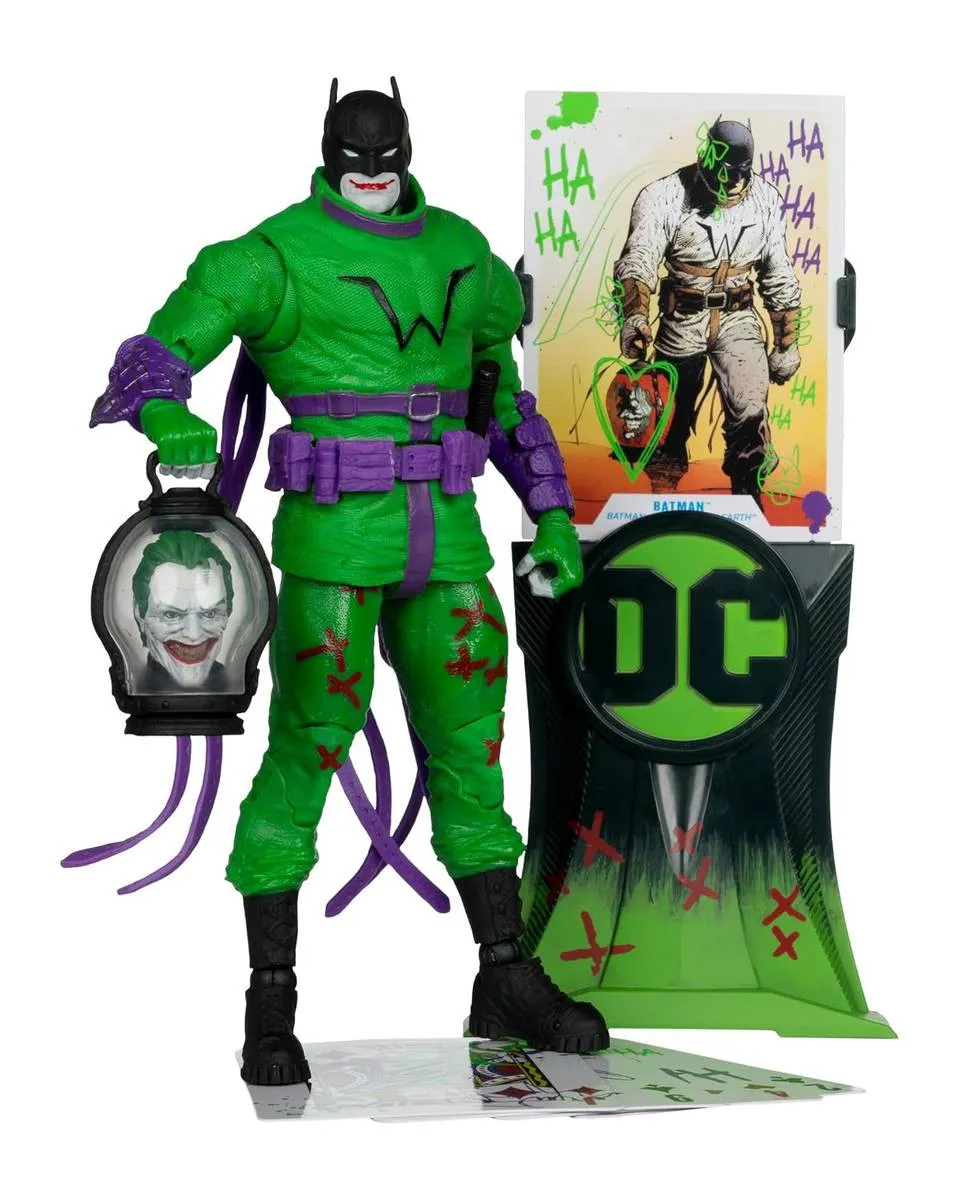 Action Figure DC Multiverse - Batman - Last Knight on Earth - Batman (Jokerized) Gold Label 
