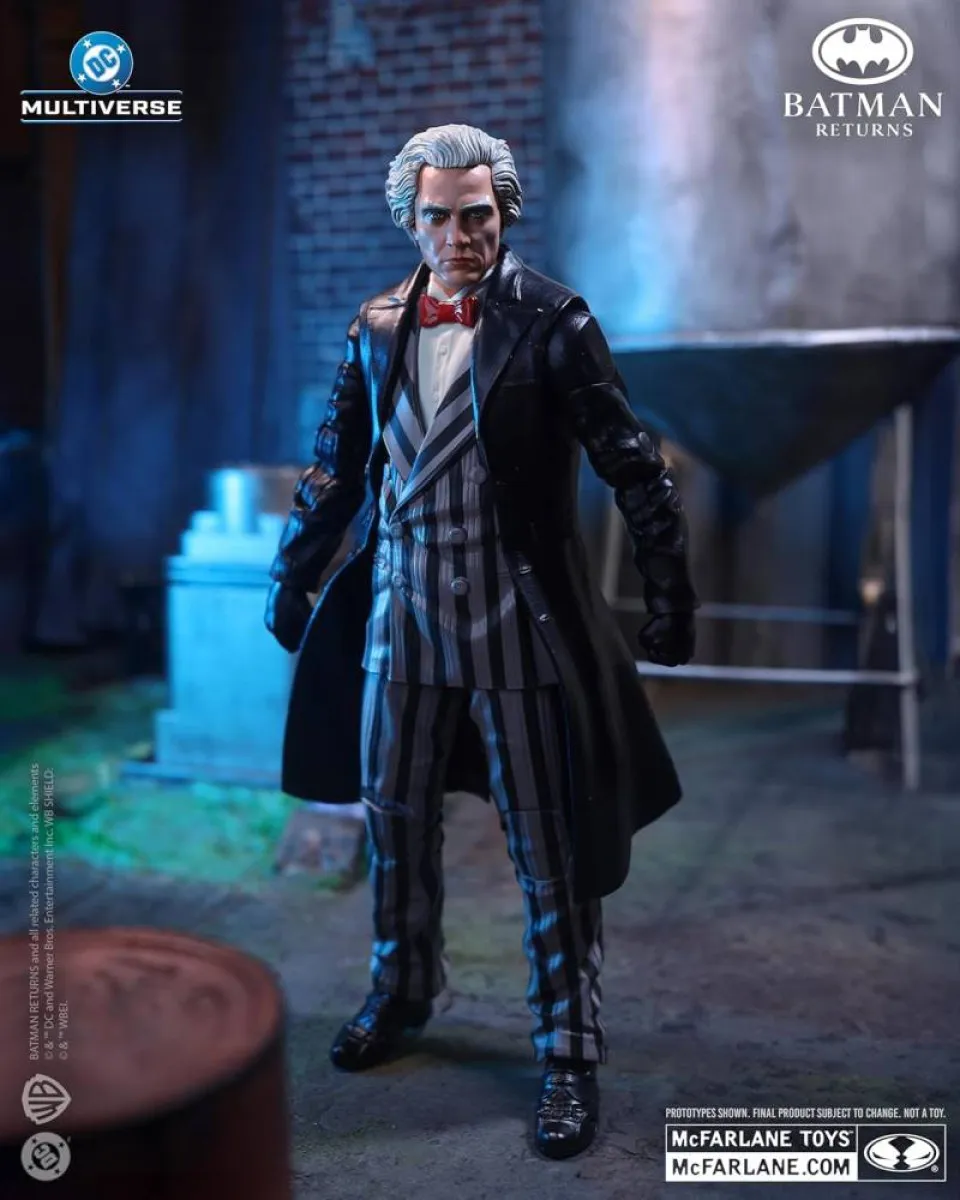 Action Figure DC Multiverse - Batman Returns - Max Shreck - Deluxe Theatrical Edition - Red Platinum Edition 