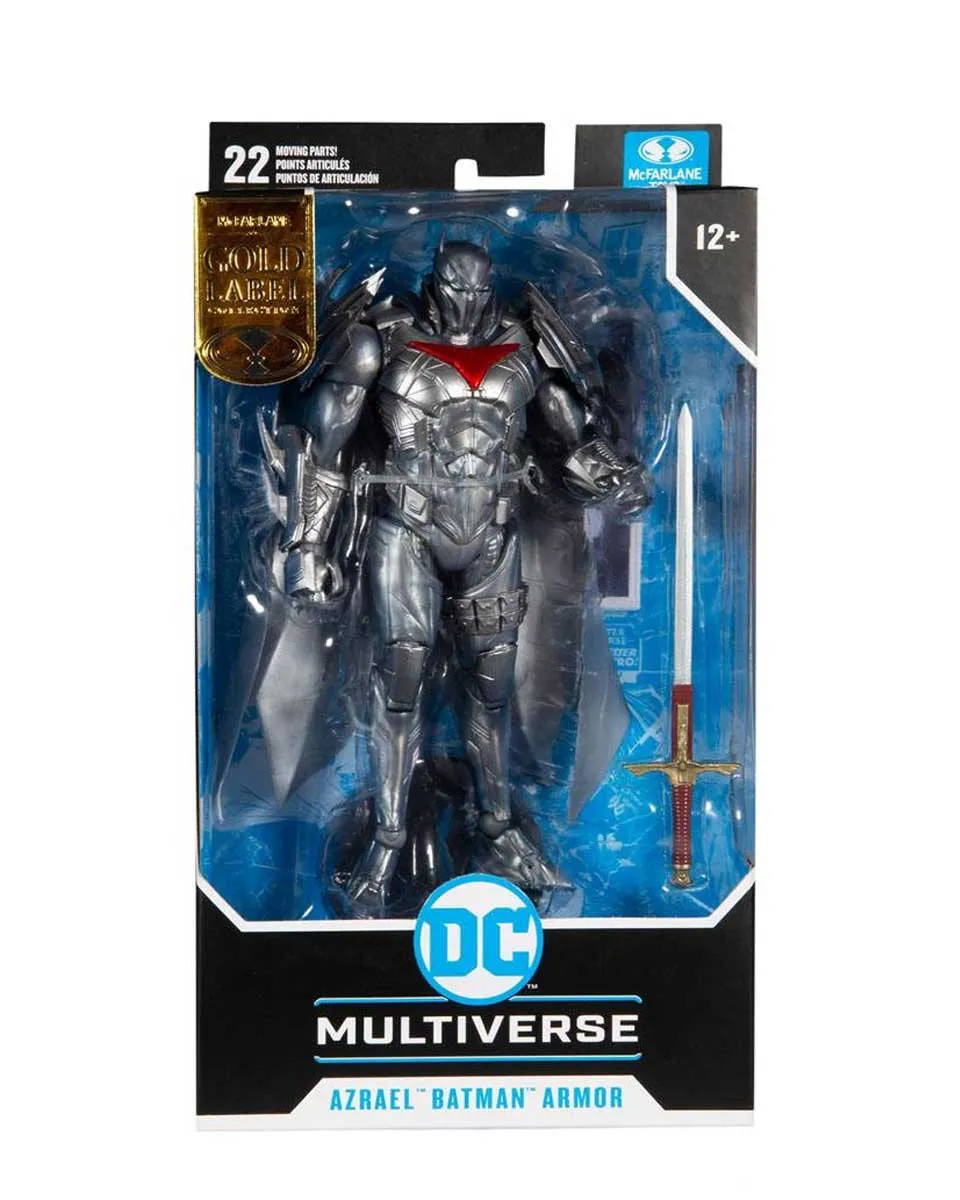 Action Figure DC Multiverse - Batman - Curse of the White Knight - Gold Label 