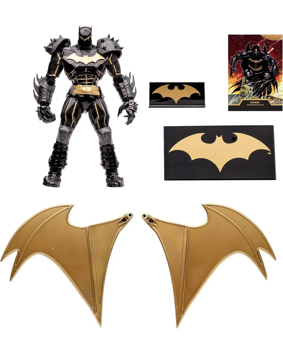 Action Figure DC Multiverse - Batman Knightmare Edition - Gold Label 