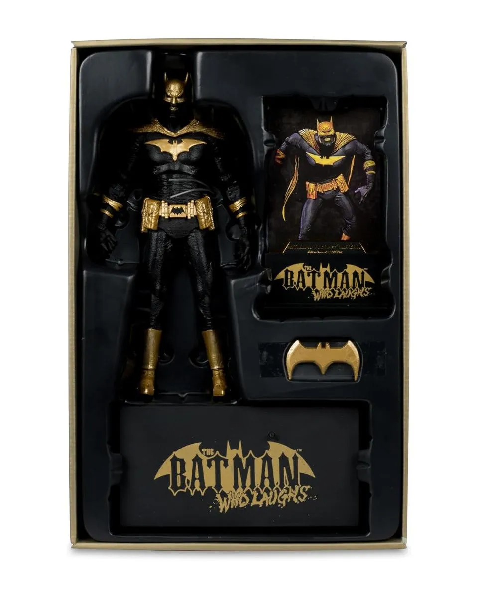 Action Figure DC Multiverse - Batman of Earth-22 Infected - Batman Dark Metal - Gold Label 