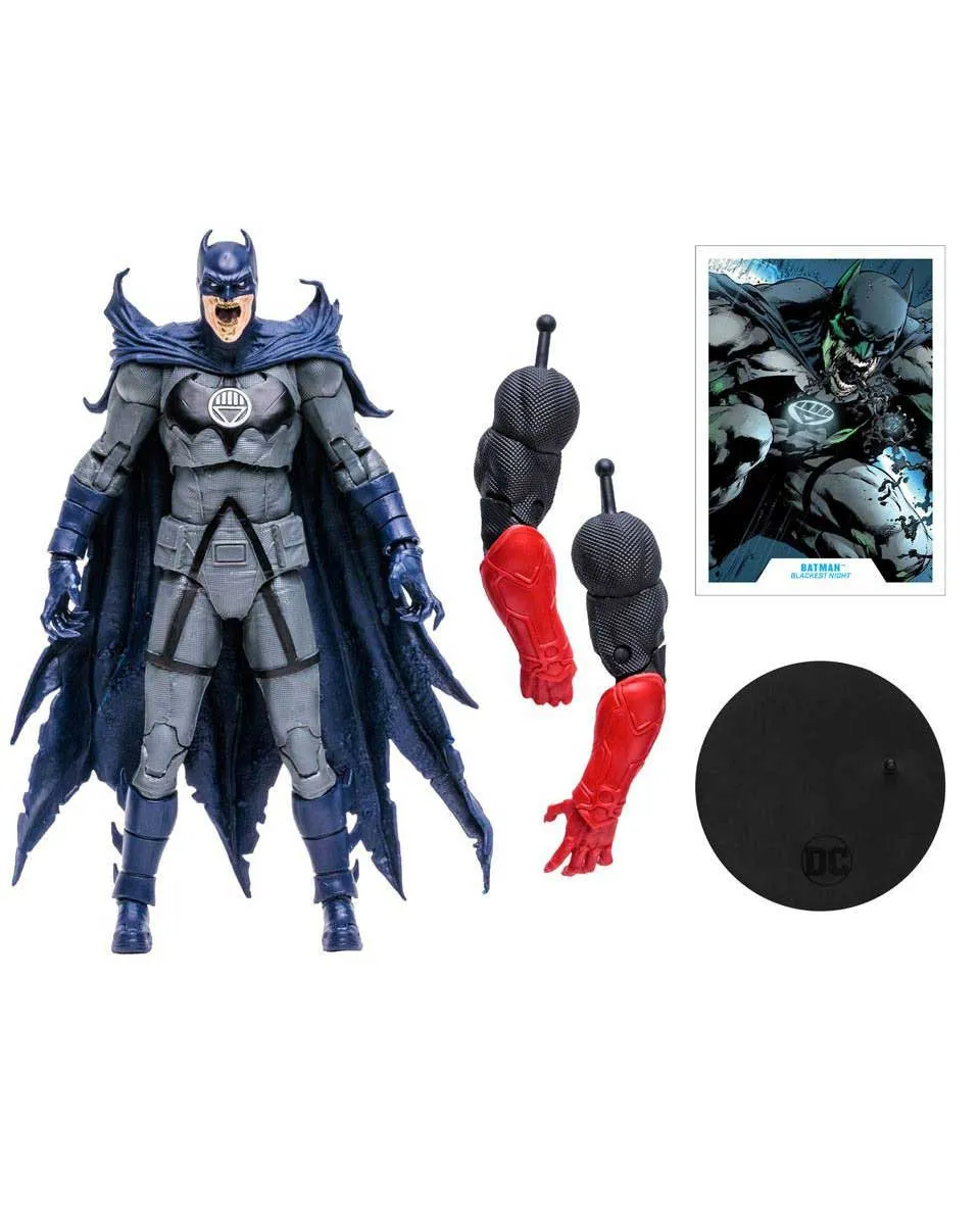 Action Figure DC Multiverse - Build A - Batman - Blackest Night 