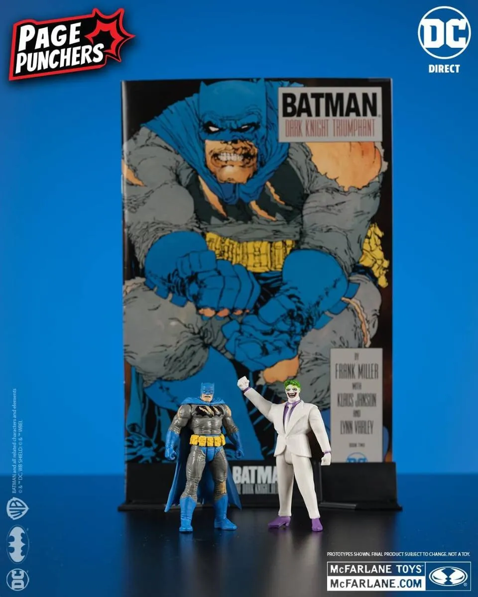Action Figure DC Direct - The Dark Knight Returns - 2 Pack Batman & The Joker 