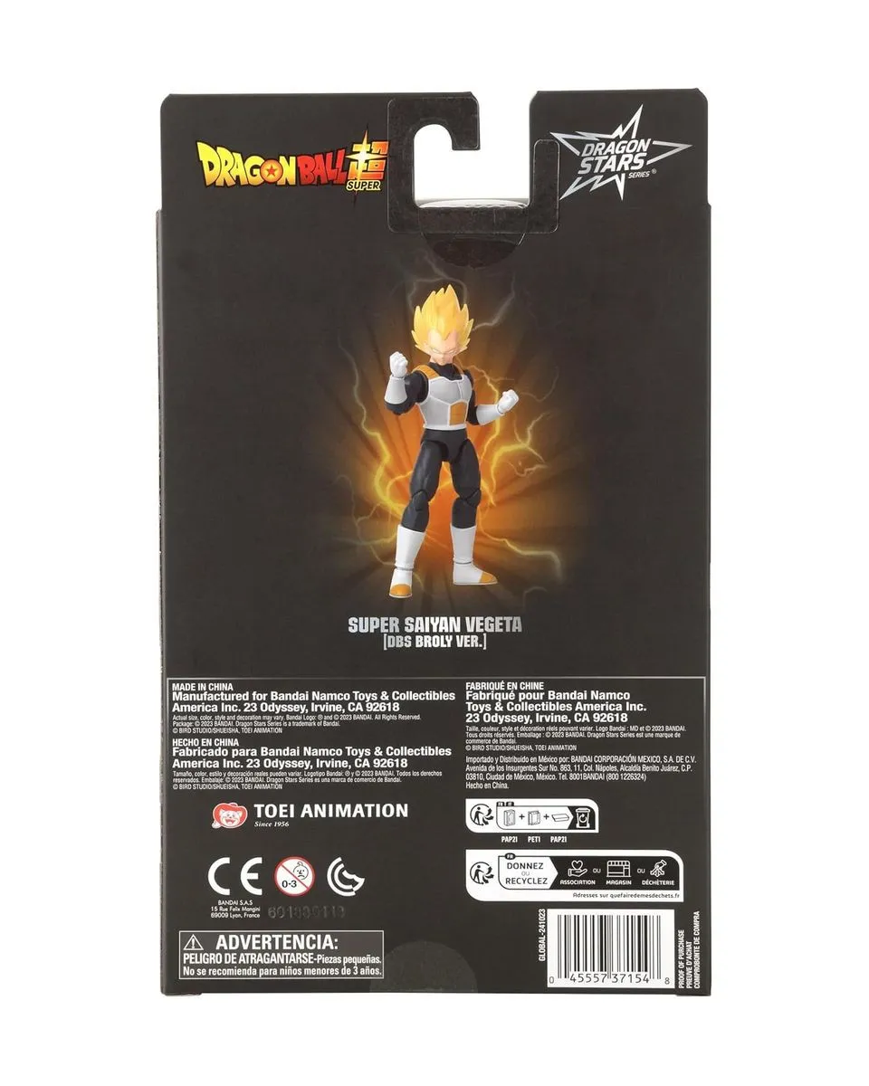 Action Figure Dragon Ball Super - Dragon Stars - Super Saiyan Vegeta 